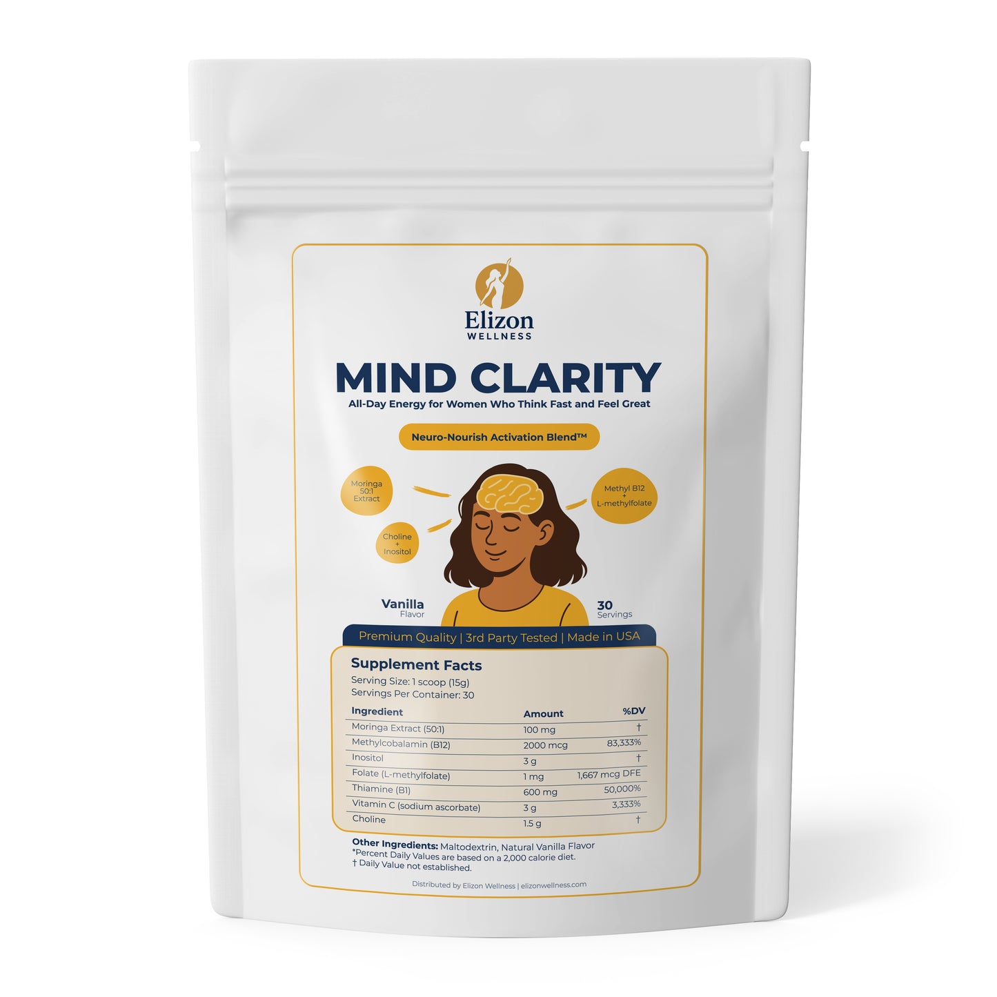 MIND CLARITY: All-Day Energy for Women Who Think Fast and Feel Great